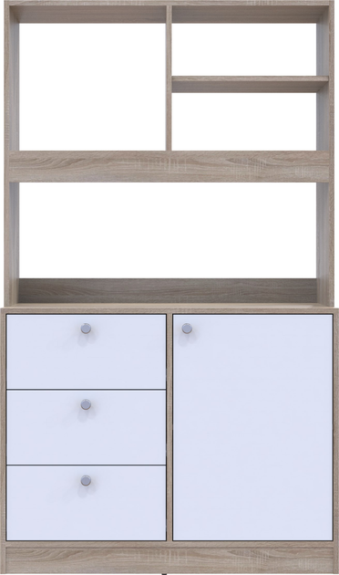 Кухня мини Doros Дуб сонома/Белый (81359335) - фото 4 Кухня мини Doros Дуб сонома/Белый (81359335) - фото 4