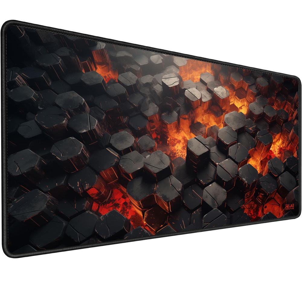Игровая поверхность SHLab Burning Hexagons SHM-928 70x30 см (37846)