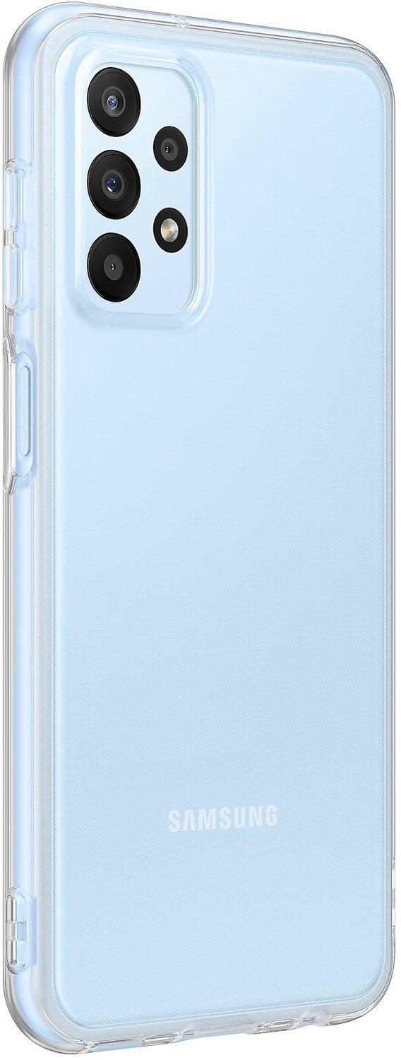 Чохол Silicone Case WS Samsung A23 (A235) Прозрачный
