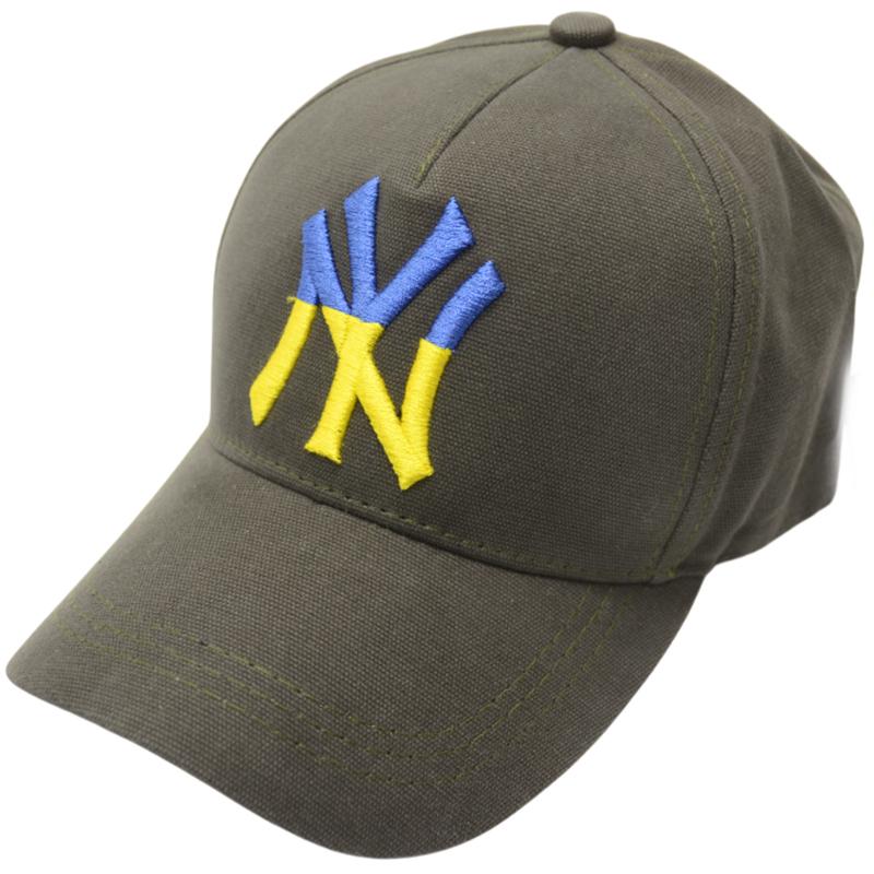 Кепка Unisex New York BTH23616 р. 56-58 Хаки