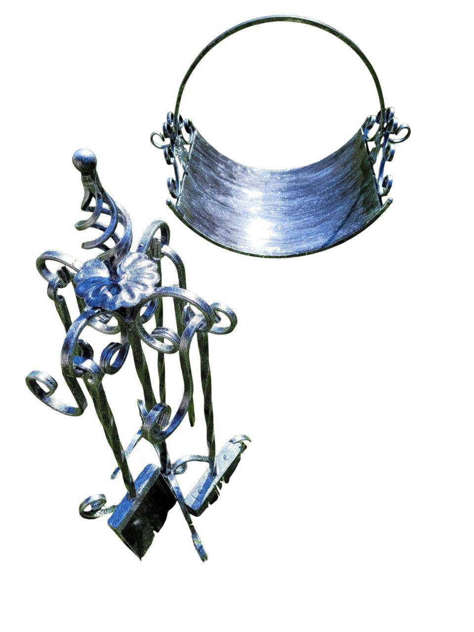 Комплект к камину 2 Серебристый (2505121745)