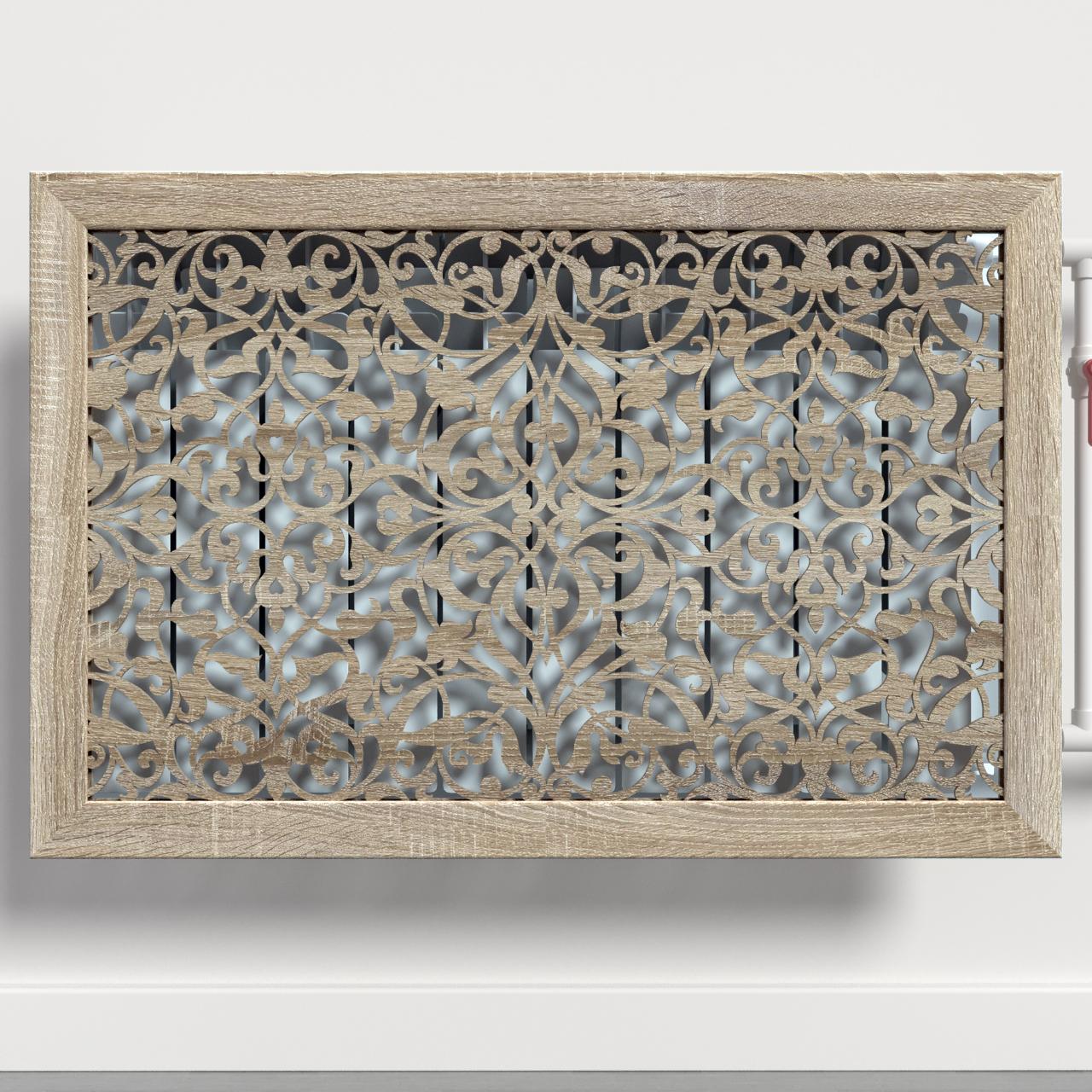 Решітка-екран на батарею SMARTWOOD 900 мм Дуб Сонома (R20093111)