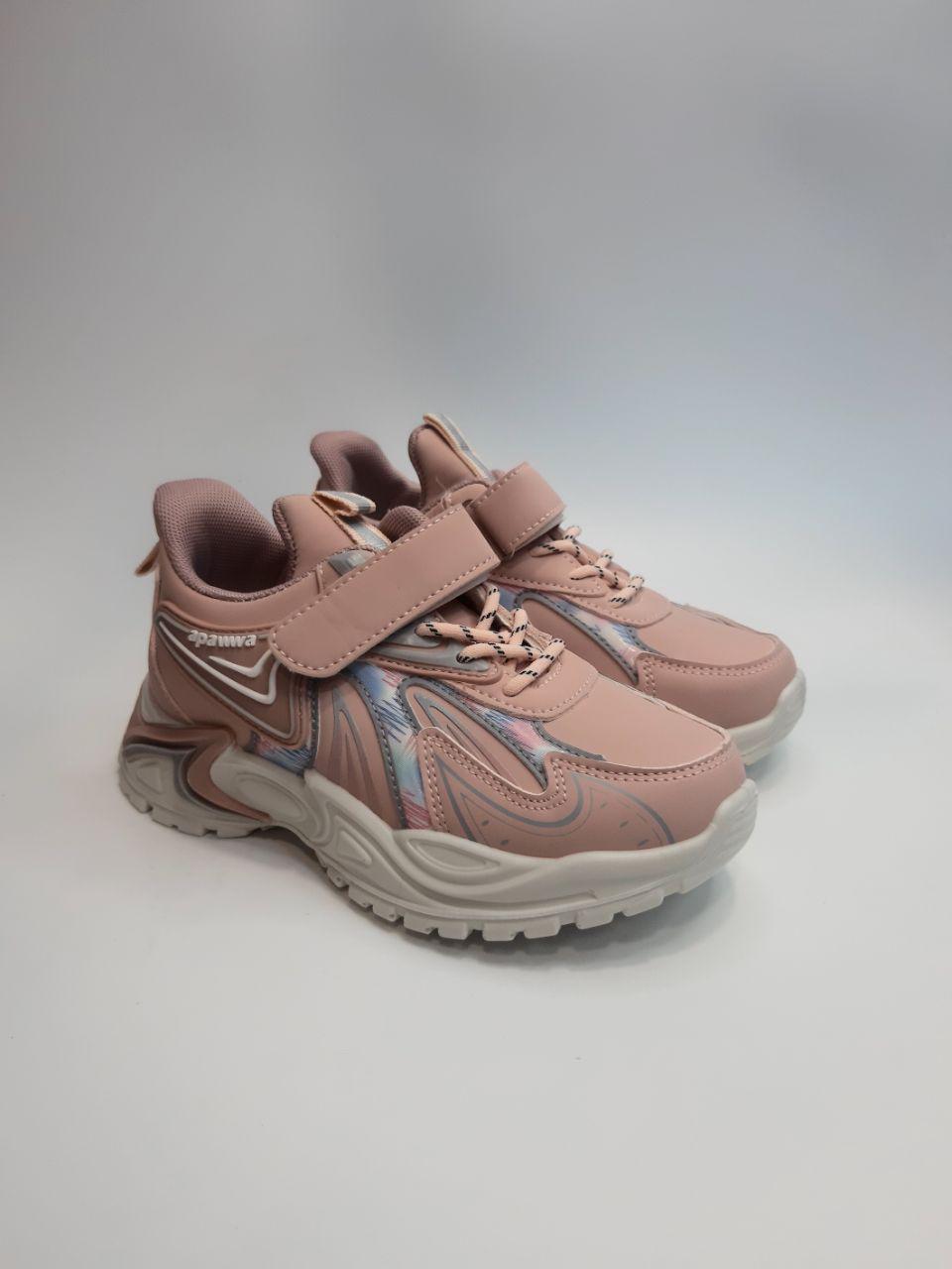 Кроссовки для девочки Apawwa р. 37 22 см Розовый (227 pink)