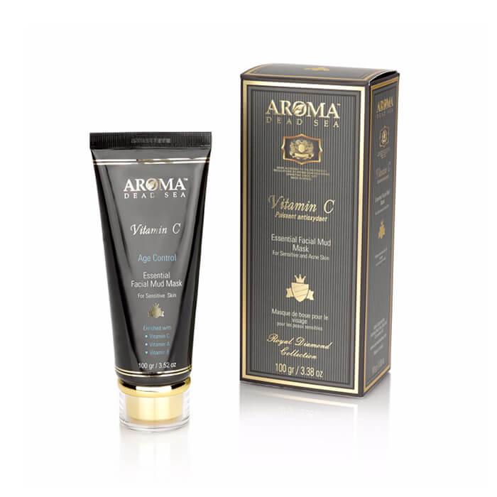 Маска для чувствительной и проблемной кожи лица Aroma Dead Sea с витамином C 100 мл (7290010493166)