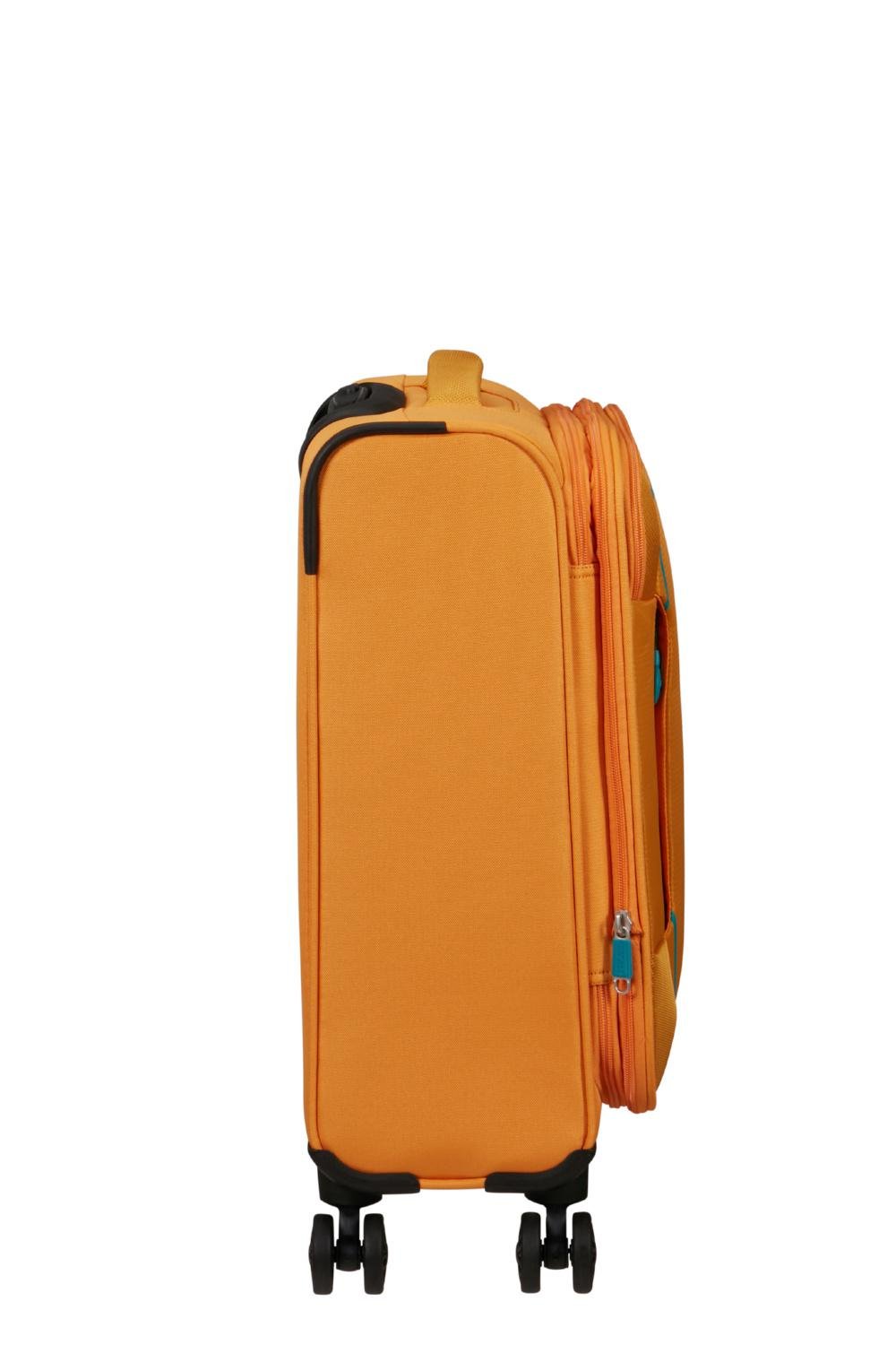 Чемодан American Tourister PULSONIC 55x40x23/26 см Желтый (MD6*06001) - фото 8