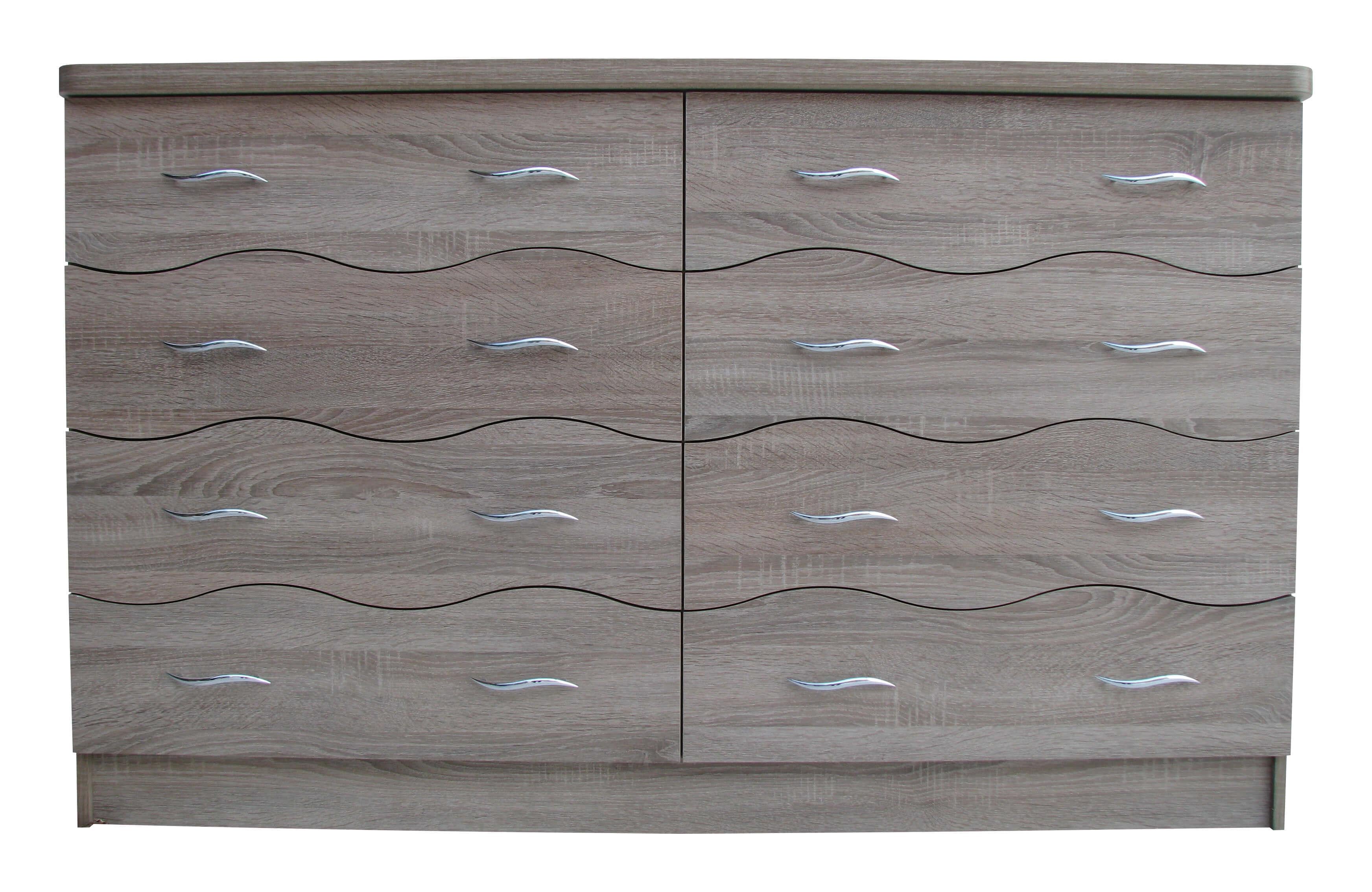 Комод Шок плюс МАКСИ-МЕбель серии Волна Дуб трюфель (5102831)