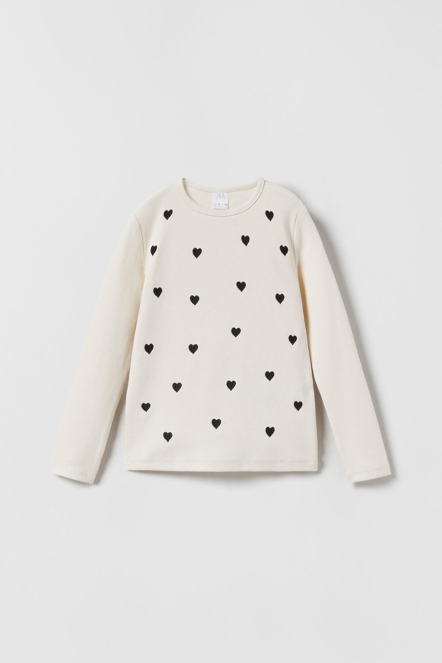 Реглан в рубчик для девочки Zara р. 140 White (3402603712)