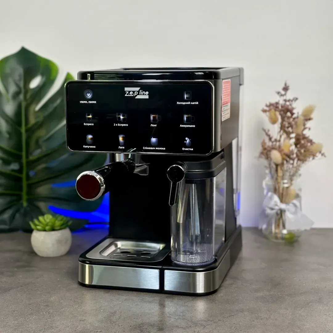 ᐉ Кофемашина Zepline ZP‑6806 Espresso Cool 3в1 20 Бар 3000 Вт (ML