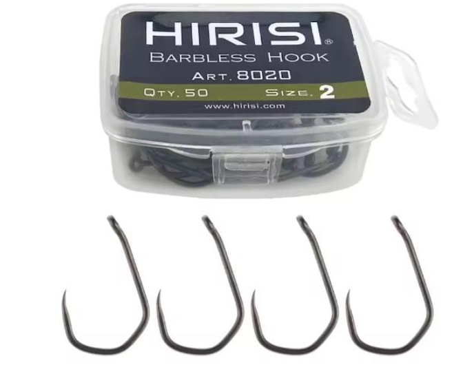 Крючки рыболовные Hirisi 8001 из высокоуглеродистой нержавеющей стали №6 50 шт. Крючки рыболовные Hirisi 8001 из высокоуглеродистой нержавеющей стали №6 50 шт.