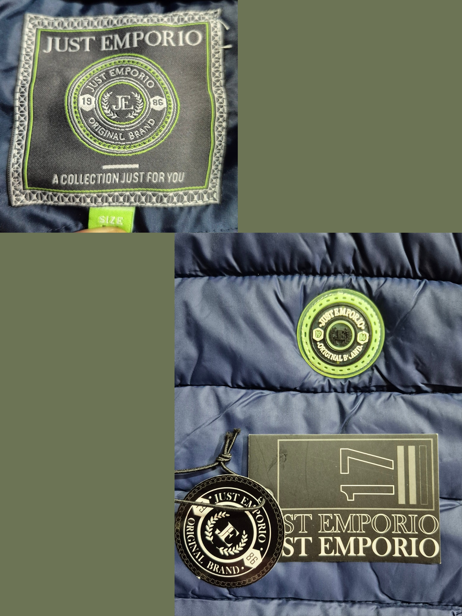 Жилет чоловічий Just Emporio 2XL Синій (1615) - фото 7 Жилет чоловічий Just Emporio 2XL Синій (1615) - фото 7