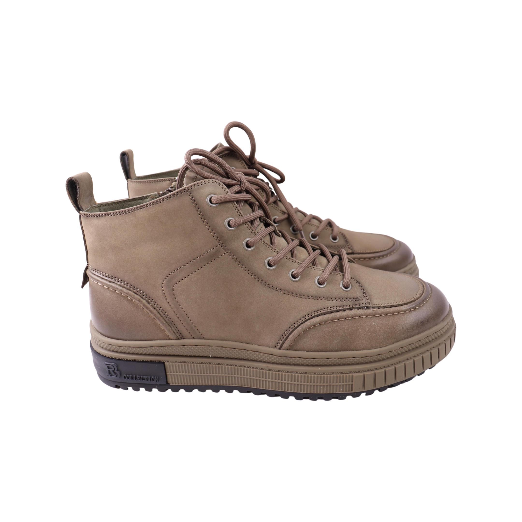 Ботинки мужские Berisstini 211-24ZHS р. 39 натуральный нубук Зеленый (29208076)