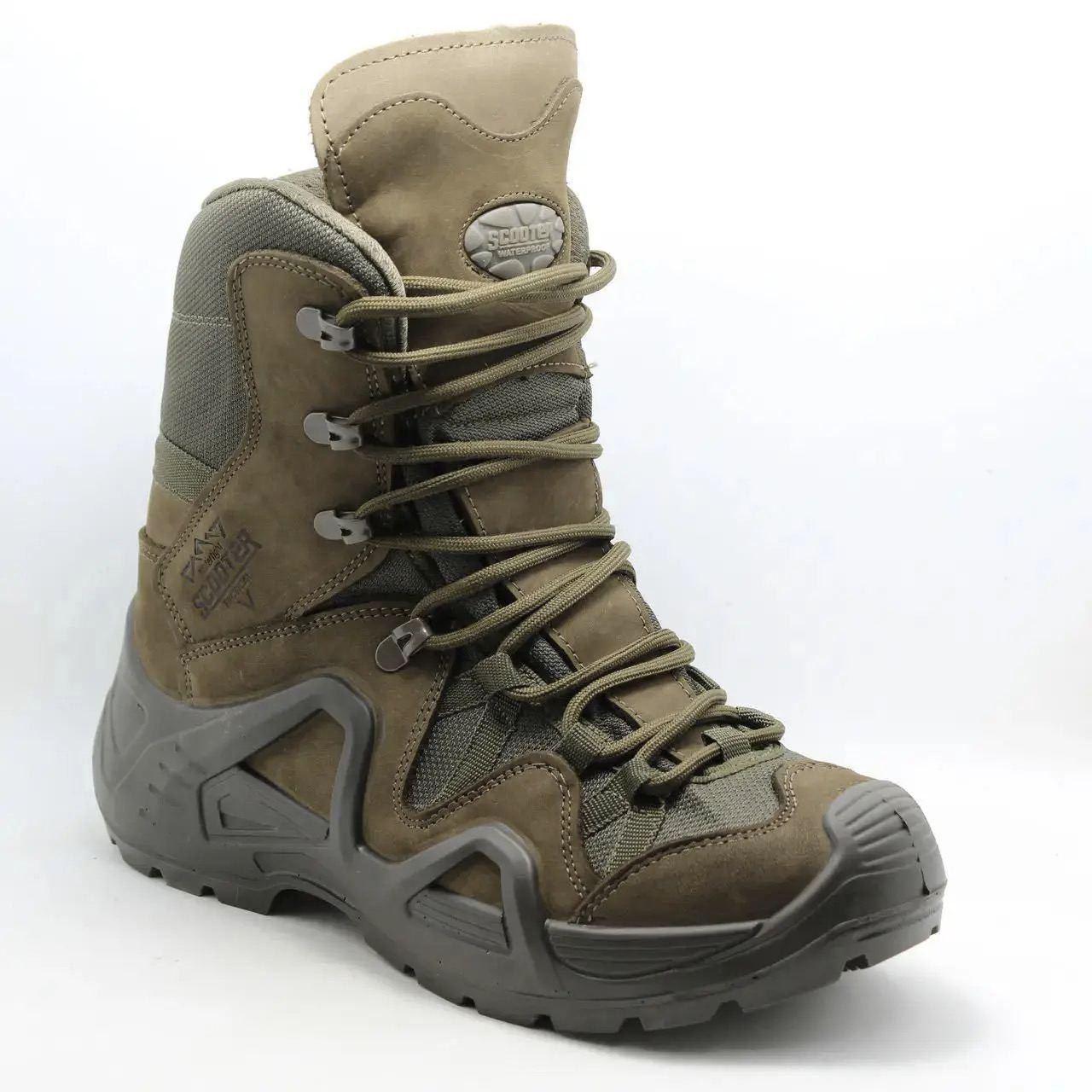 Берцы высокие Scooter Waterproof водостойкие армейские р. 43 (242981) - фото 5 Берцы высокие Scooter Waterproof водостойкие армейские р. 43 (242981) - фото 5