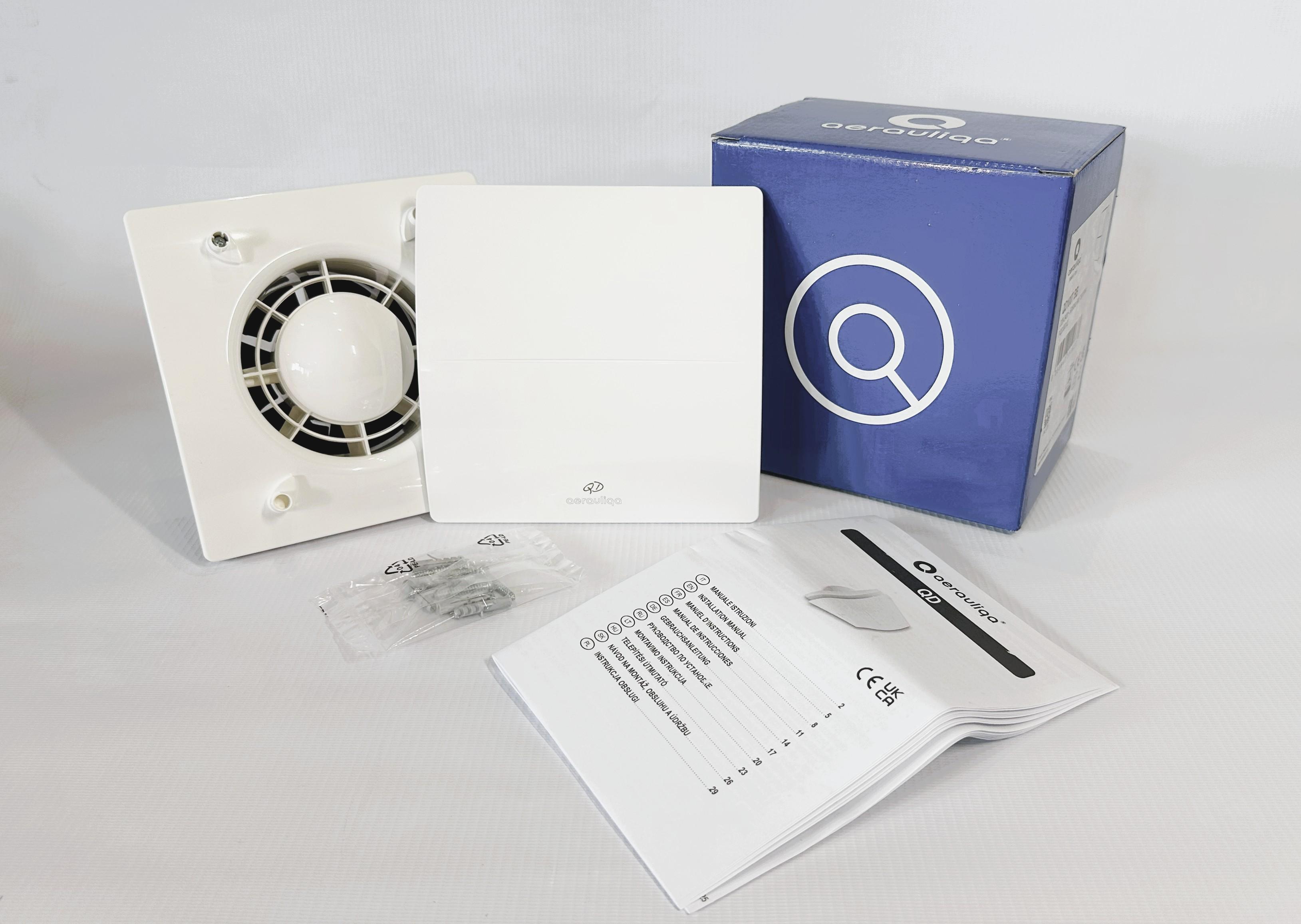 Вытяжной вентилятор Aerauliqa QD 90 T BB (a8a9dc11) - фото 7 Вытяжной вентилятор Aerauliqa QD 90 T BB (a8a9dc11) - фото 7