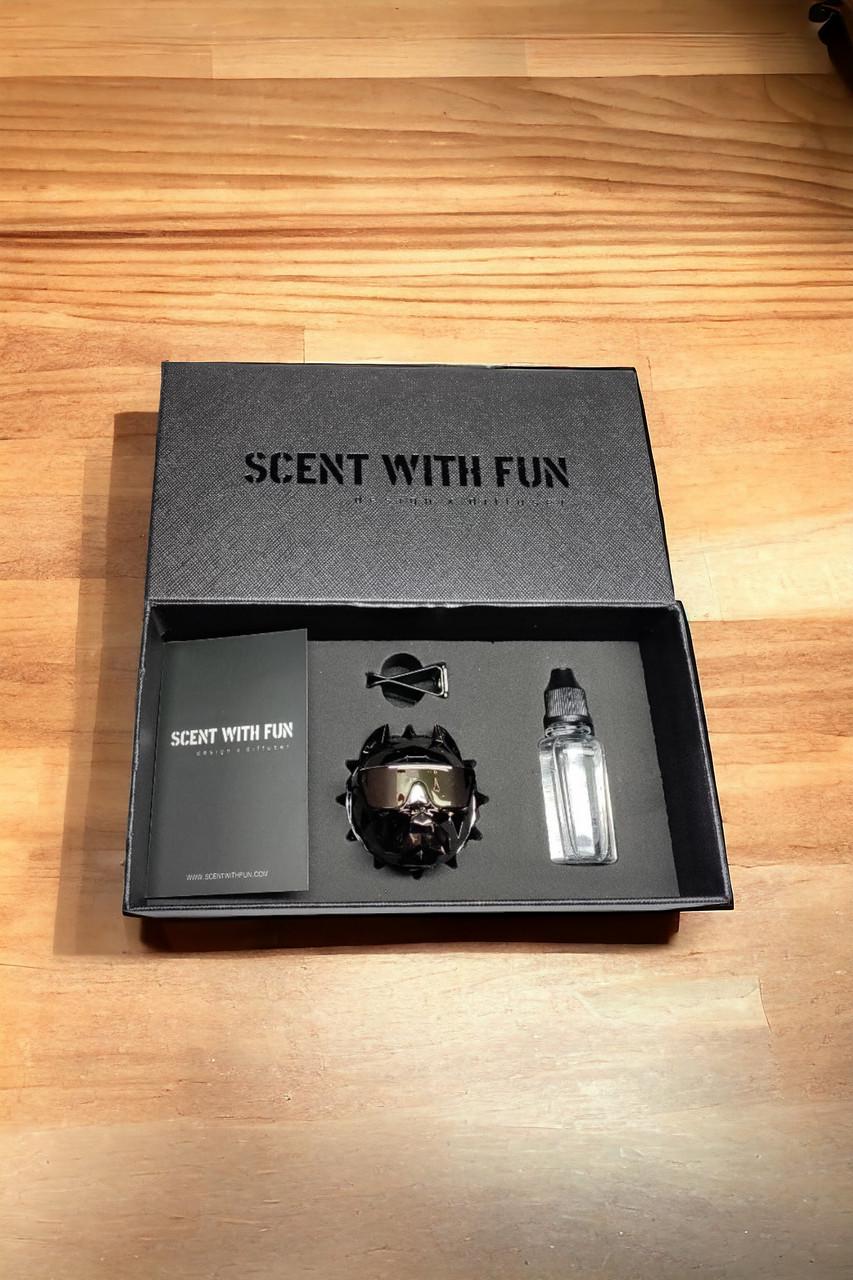 Ароматизатор для авто Питбуль многоразовый на решетку Серый (1822395734) - фото 6