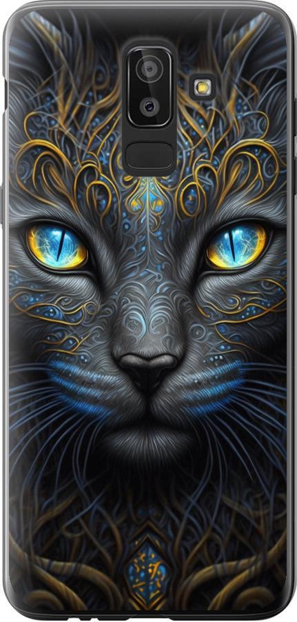 Чехол на Samsung Galaxy J8 2018 Кошка (5548u-1511-42517)