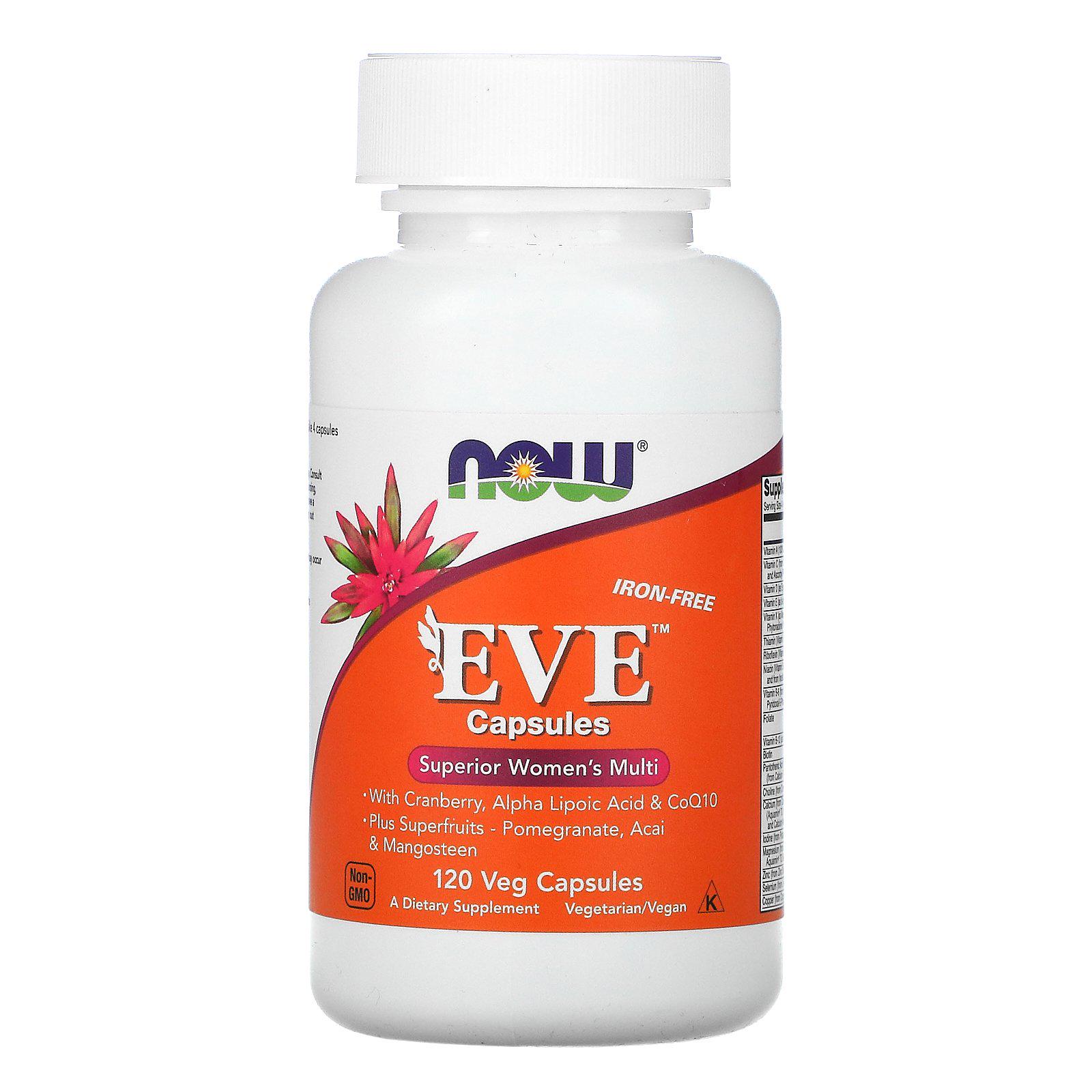 Вітаміни для жінок NOW Eve Superior 120 капсул (00000003771)