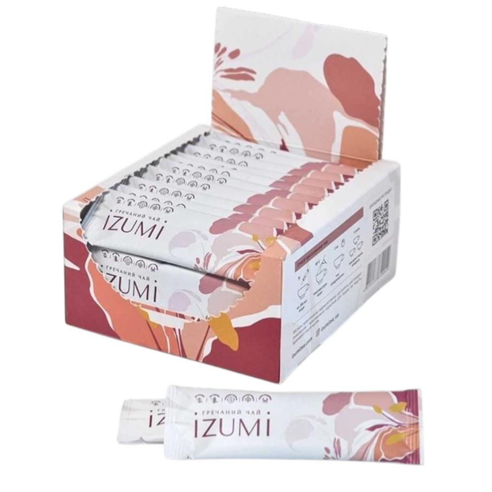 Чай зеленый IZUMI китайский Гречневый гранулированный 25 стиков по 5 г