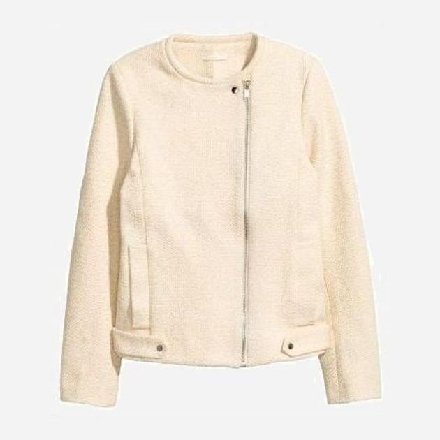 Куртка H&M 465706П р. 34 Молочний