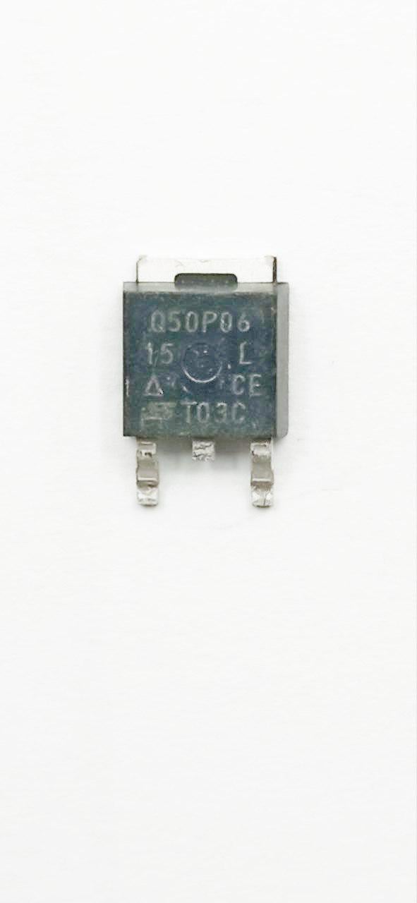Транзистор SQD50P06-07 p-channel 60V 50A 0,0155Om TO-252 Vishay (25373)