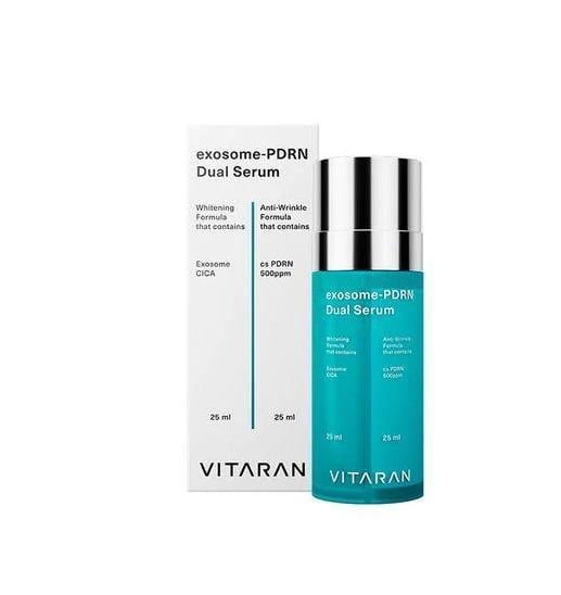 Сыворотка с экзосомами и ПДРН Vitaran Exosome PDRN dual serum двойная 50 мл