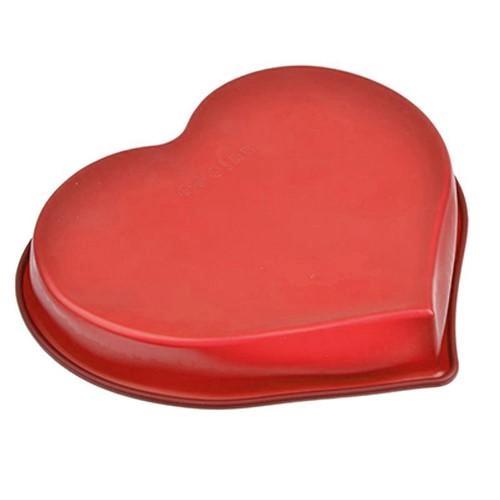 Форма силикон Сердце 25х22,5х4 см (MH-3497)