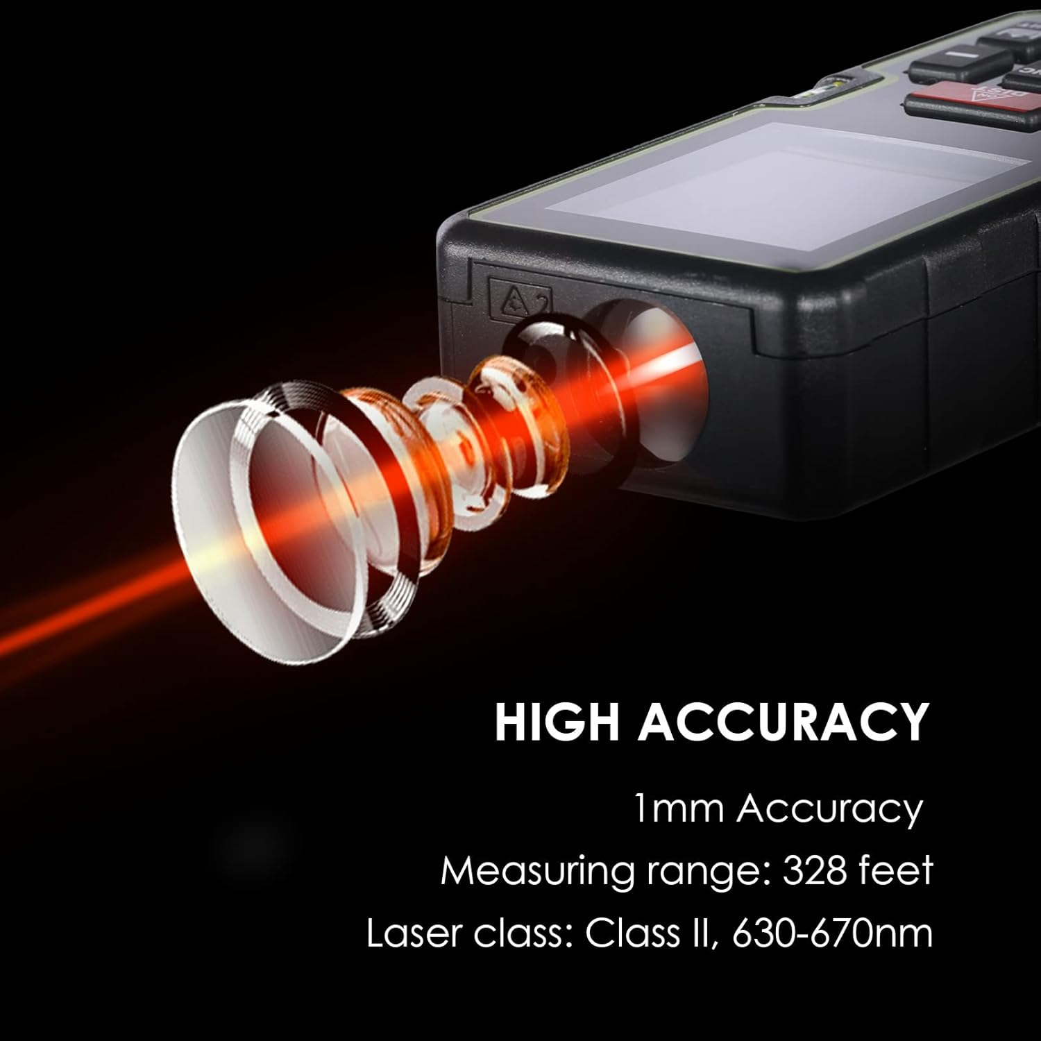 Далекомір лазерний Lepmerk LM-40M 2xAAA - фото 8 Далекомір лазерний Lepmerk LM-40M 2xAAA - фото 8