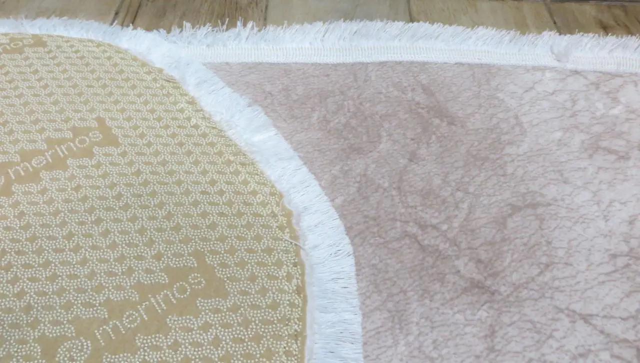 Набір килимків для ванної кімнати Carpet One 2 шт. (K103 beige) - фото 3