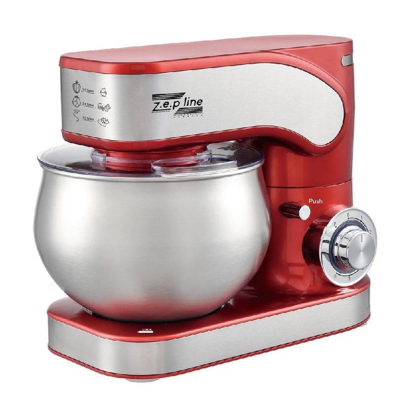 Миксер планетарный Zepline ZP-136 тестомисс 3500 Вт 6 л (ZP-136) - фото 3 Миксер планетарный Zepline ZP-136 тестомисс 3500 Вт 6 л (ZP-136) - фото 3