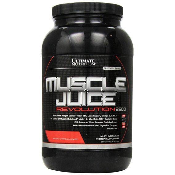 Гейнер Ultimate Nutrition Muscle Juice Revolution 2600 Cookies Cream 2120 г/8 порций (000006692)