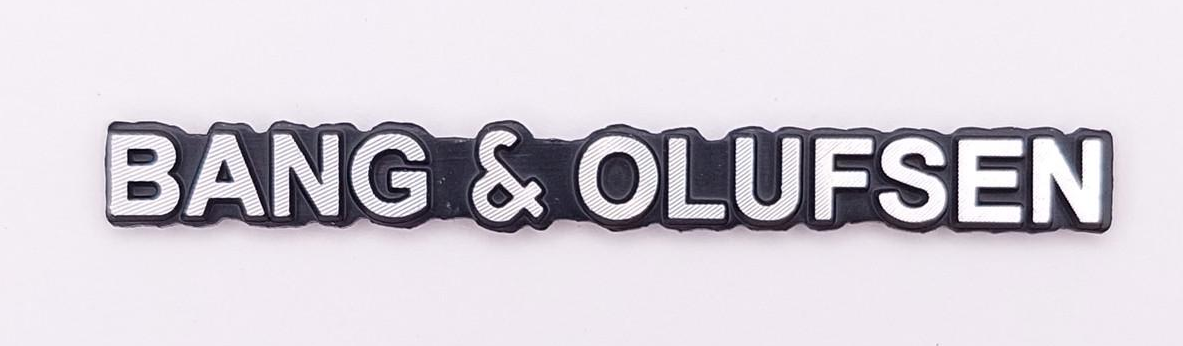 Эмблема Bang&Olufsen на сетку динамика 5х0,5 см (1693750092)
