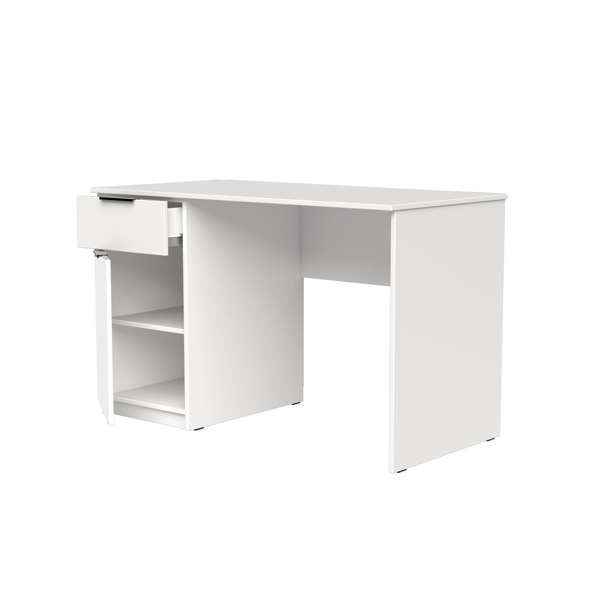 Стол письменный СП3 1Я1Д SENAM 750х1100х600 мм ДСП Белый - фото 4