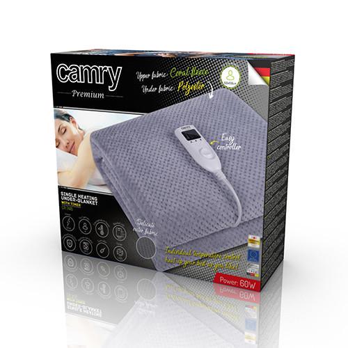 Электроодеяло Camry CR 7416 подкладочное с таймером 150х100 см Серый - фото 2