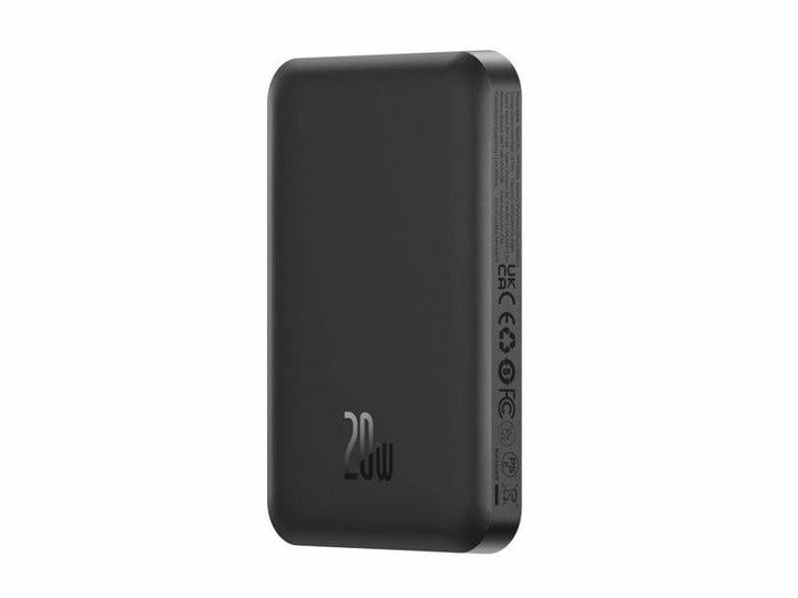 Повербанк BASEUS Magnetic 5000 mAh 20 W з бездротовою зарядкою Qi 15 W Black (P10022107113-00) - фото 3