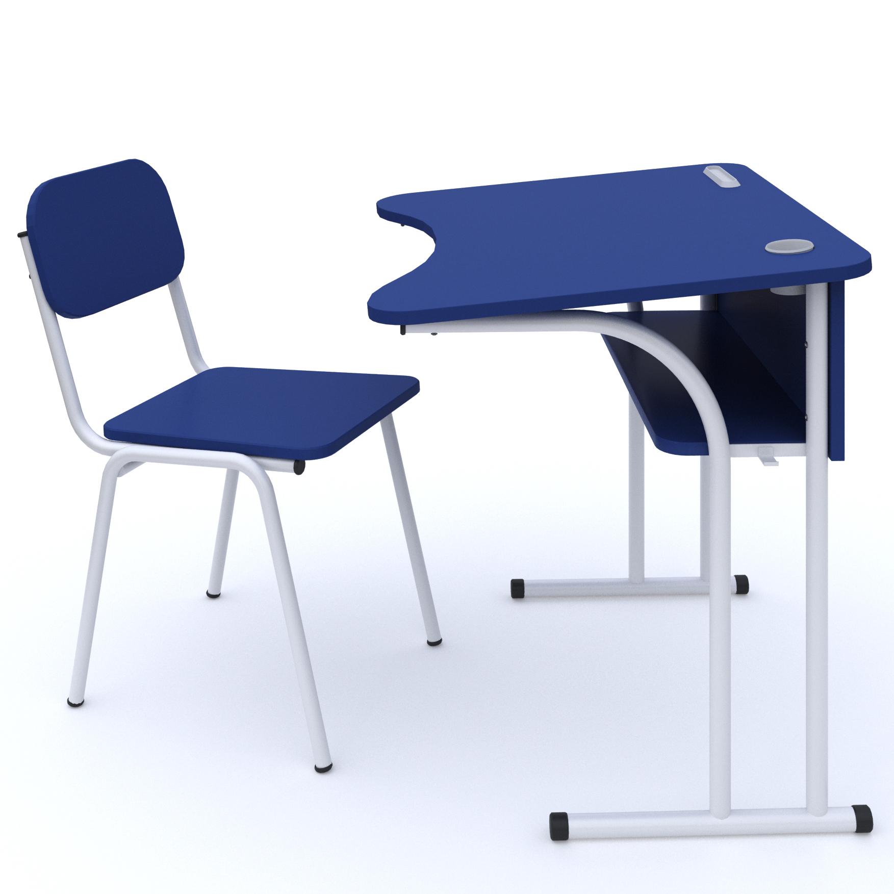 Комплект меблі парта/стул Loft Details P700 Синій - фото 3