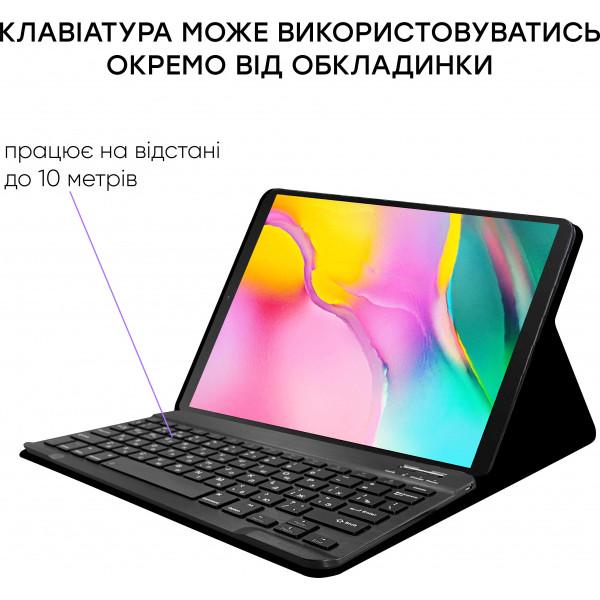 Клавиатура Airon Premium для Samsung Galaxy Tab S5E (SM-T720 / SM-T725) 10.5" с Bluetooth клавиатурой Black - фото 6