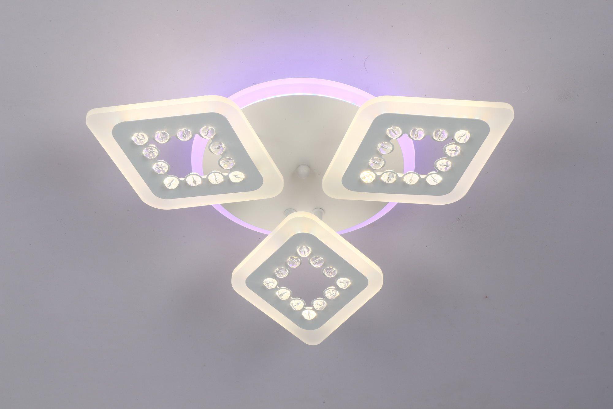 Люстра светодиодная с пультом Valeso V K39869-3small+1 - фото 5 Люстра светодиодная с пультом Valeso V K39869-3small+1 - фото 5