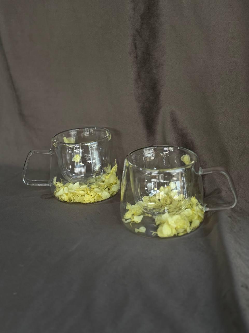 Набір чашок Vittora Сонячний промінь з подвійним дном 2 шт. 200 мл (VT-5323-200) - фото 1 Набір чашок Vittora Сонячний промінь з подвійним дном 2 шт. 200 мл (VT-5323-200) - фото 1