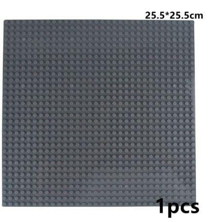 Пластина-подставка для сборки блоковых конструкторов Темно-серый (1529310947) - фото 2 Пластина-подставка для сборки блоковых конструкторов Темно-серый (1529310947) - фото 2