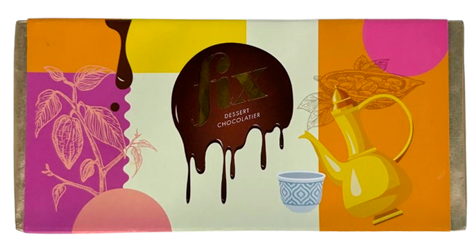 Шоколад дубайський Fix Dessert Chocolatier зі смаком караку печива та кардамону 200 г (2563496649)