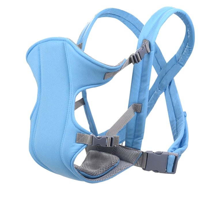 Рюкзак-слинг сумка кенгуру для переноса ребенка Baby Carriers 3-18 месяцев Голубой