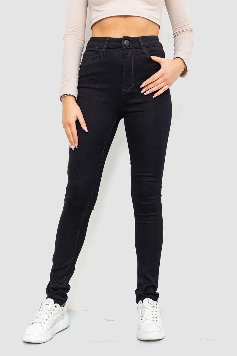 Джинси жіночі стрейч Ager 214R1433 р. 27 Чорний (65f2d47fa4b9607aef04f35f)