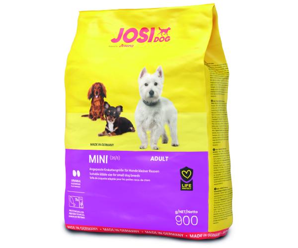 Корм сухий JOSIDOG MINI 26/11 з птицею та качкою для дорослих собак малих порід 900 г