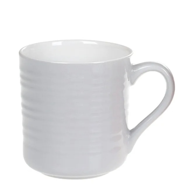 Чашка керамическая Flora Полоски 0,4 л (31723)