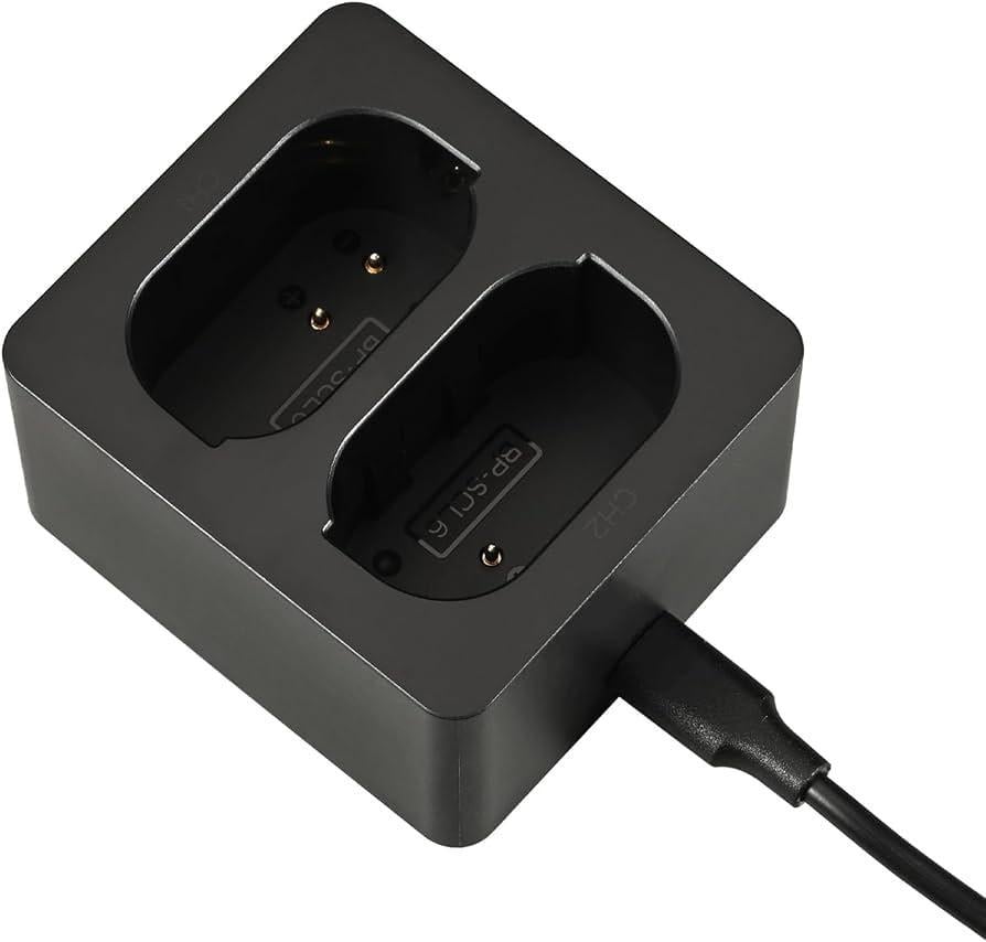 Зарядное устройство с USB TYPE-C для 2 аккумуляторов Leica BP-SCL6 Leica 19531 для камер Leica Q2 Q3 SL2 SL2-S SL3 SL3-S
