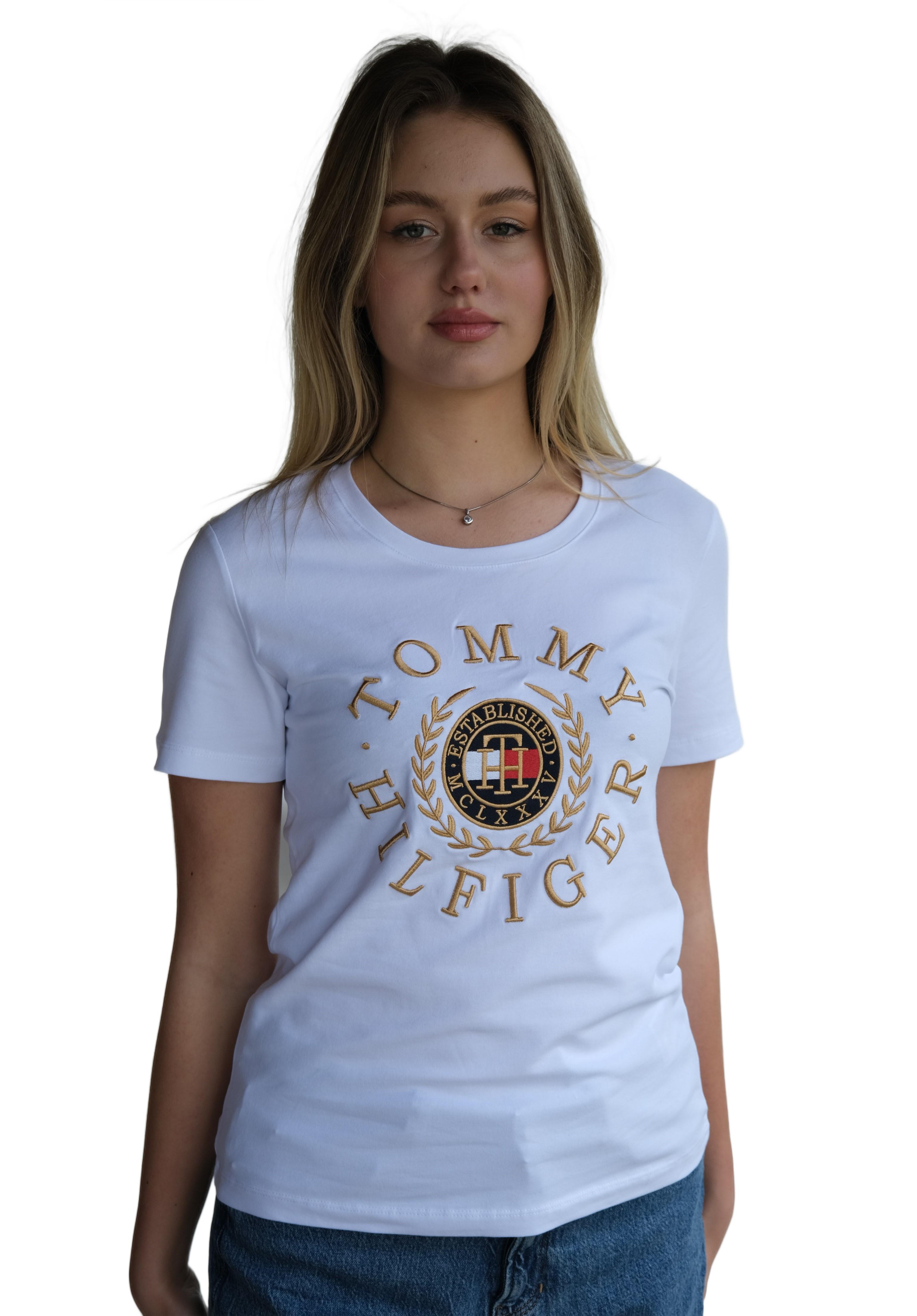 Футболка жіноча Tommy Hilfiger B-1007 XL White (10644386) - фото 1