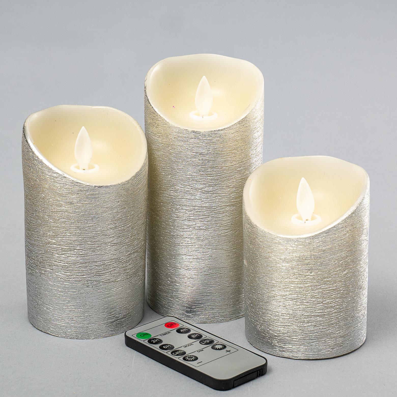 Набор свечей на батарейке Elisey 3 шт. (8518-004)