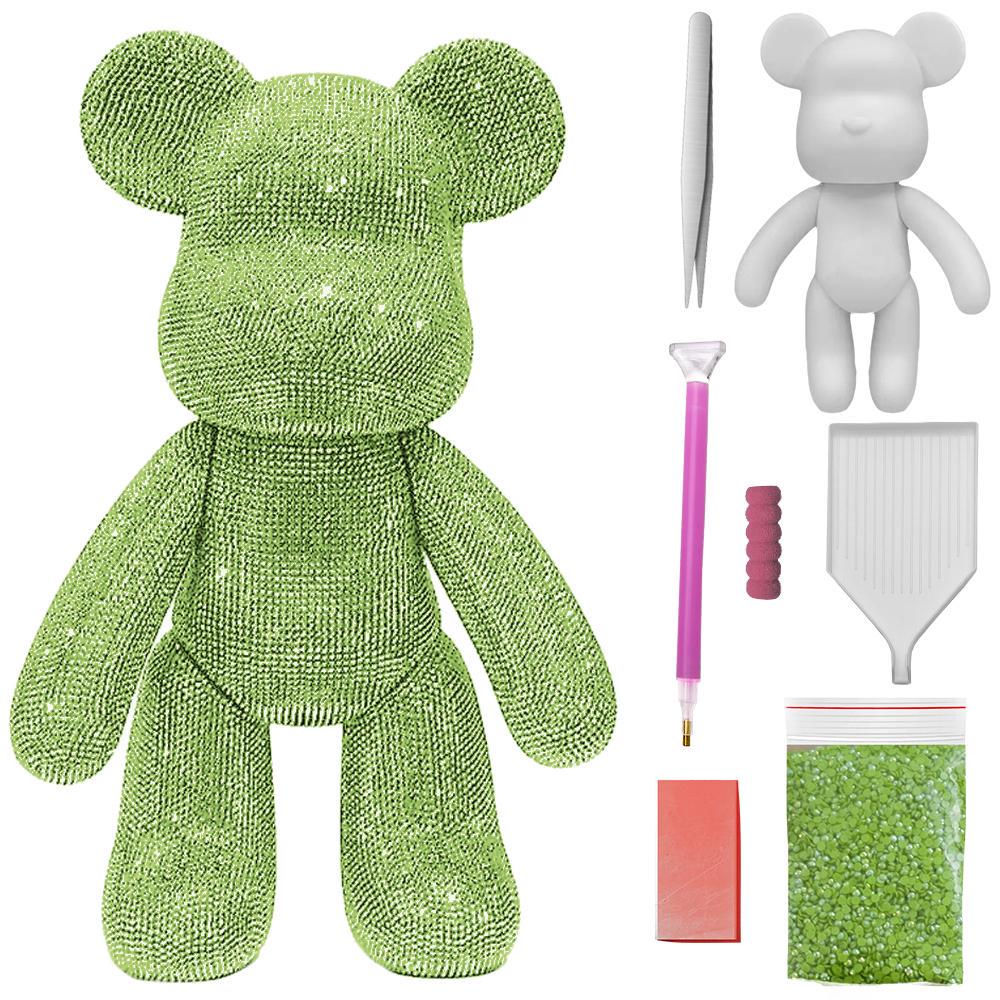 Алмазная мозаика SHLab Мишка Голограммные Стразы 18 см Green (35442) Алмазная мозаика SHLab Мишка Голограммные Стразы 18 см Green (35442)