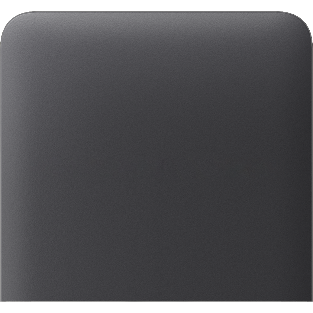 Кнопка боковая для одноклавишного выключателя Ajax SideButton 1-Gang Vertical Graphite (17136)