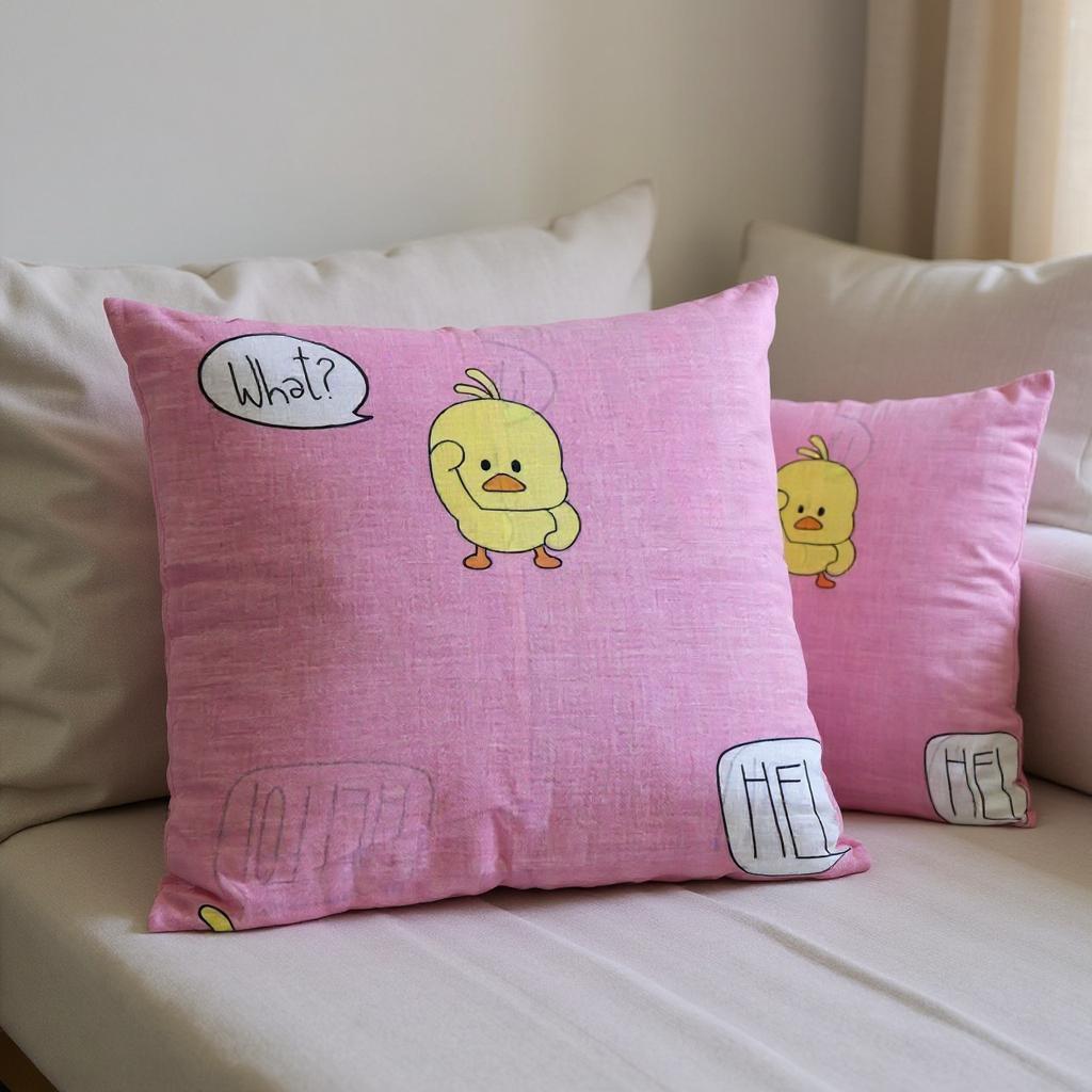 Наволочка Качечка бязь голд люкс 50х50 см (G-26095)