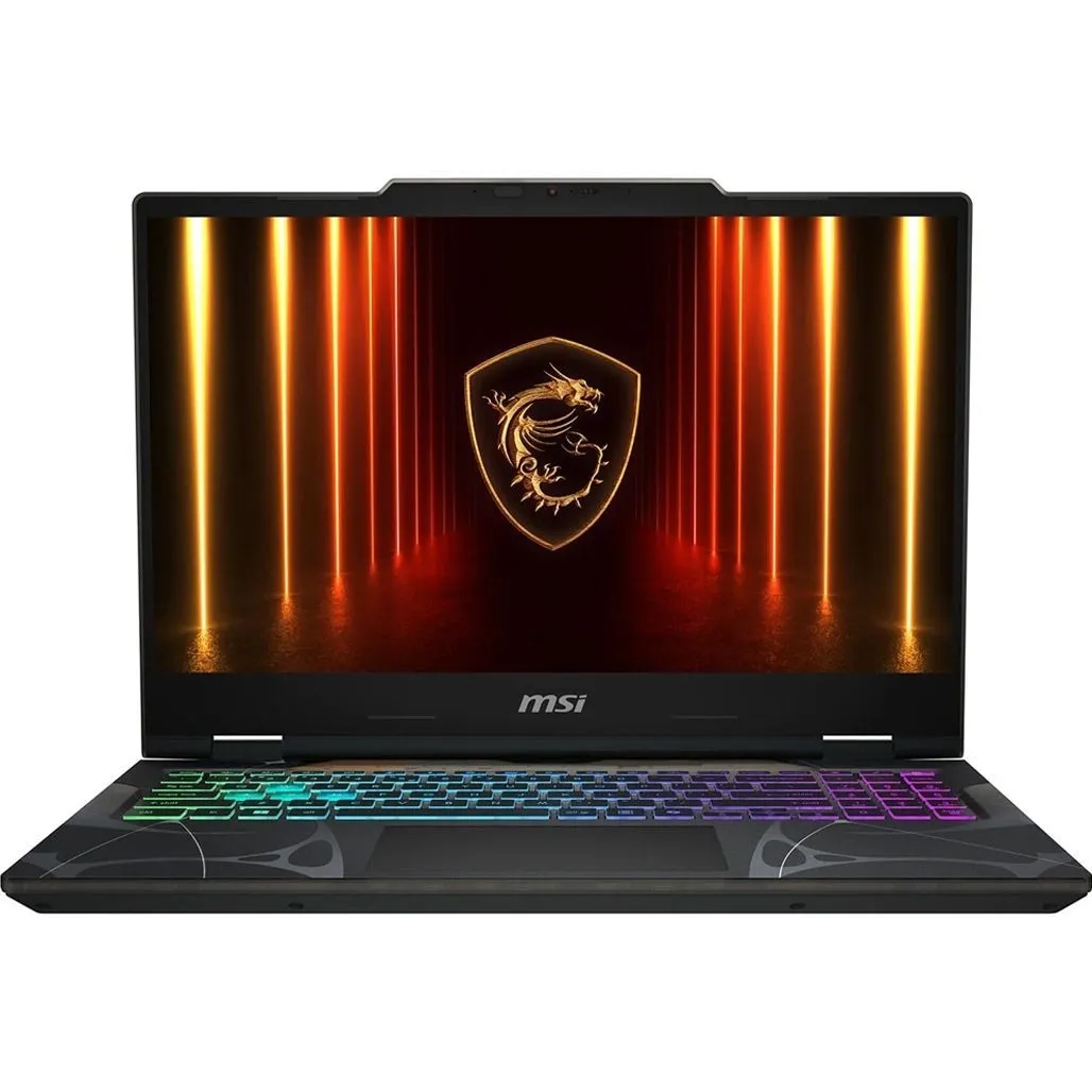 Ноутбук MSI Cyborg 15 B2RWEKG-074XRO 15.6" FHD IPS 144 Гц/Intel Core 5 210H до 4.8 ГГц/RAM 16 ГБ/SSD 512 ГБ/NVIDIA GeForce RTX 5050 8 ГБ